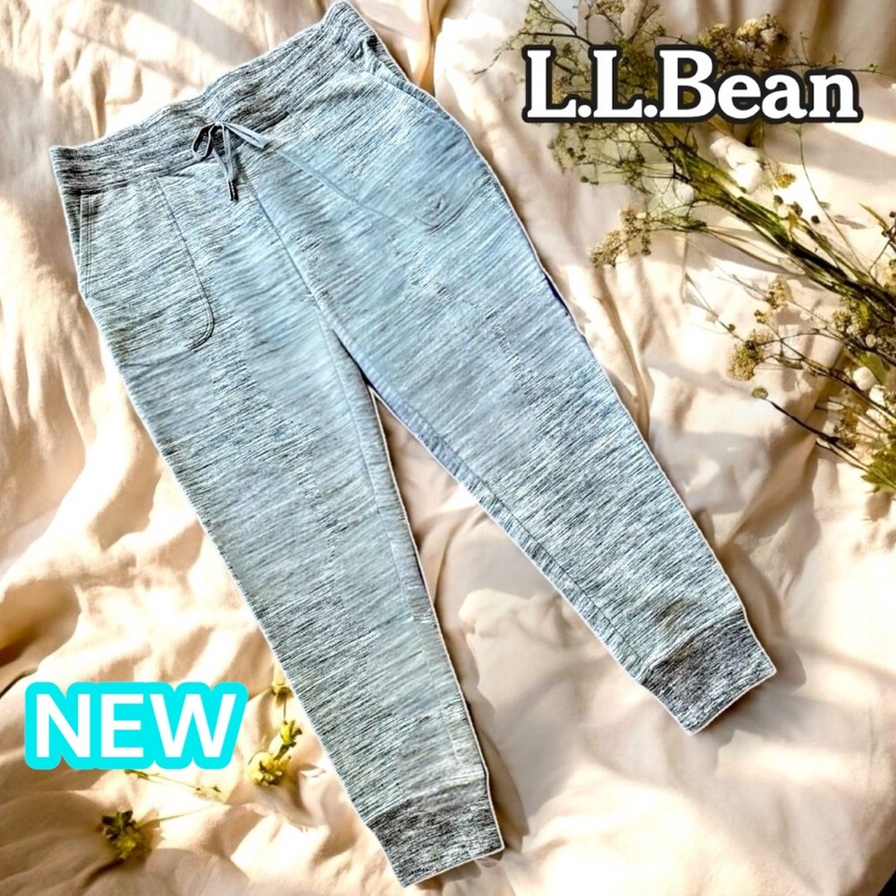 NEW 🌸 L.L. Bean Women’s Luxury Ultra Soft Jogger Sweats, Gray Track Pants - Picture 17 of 17